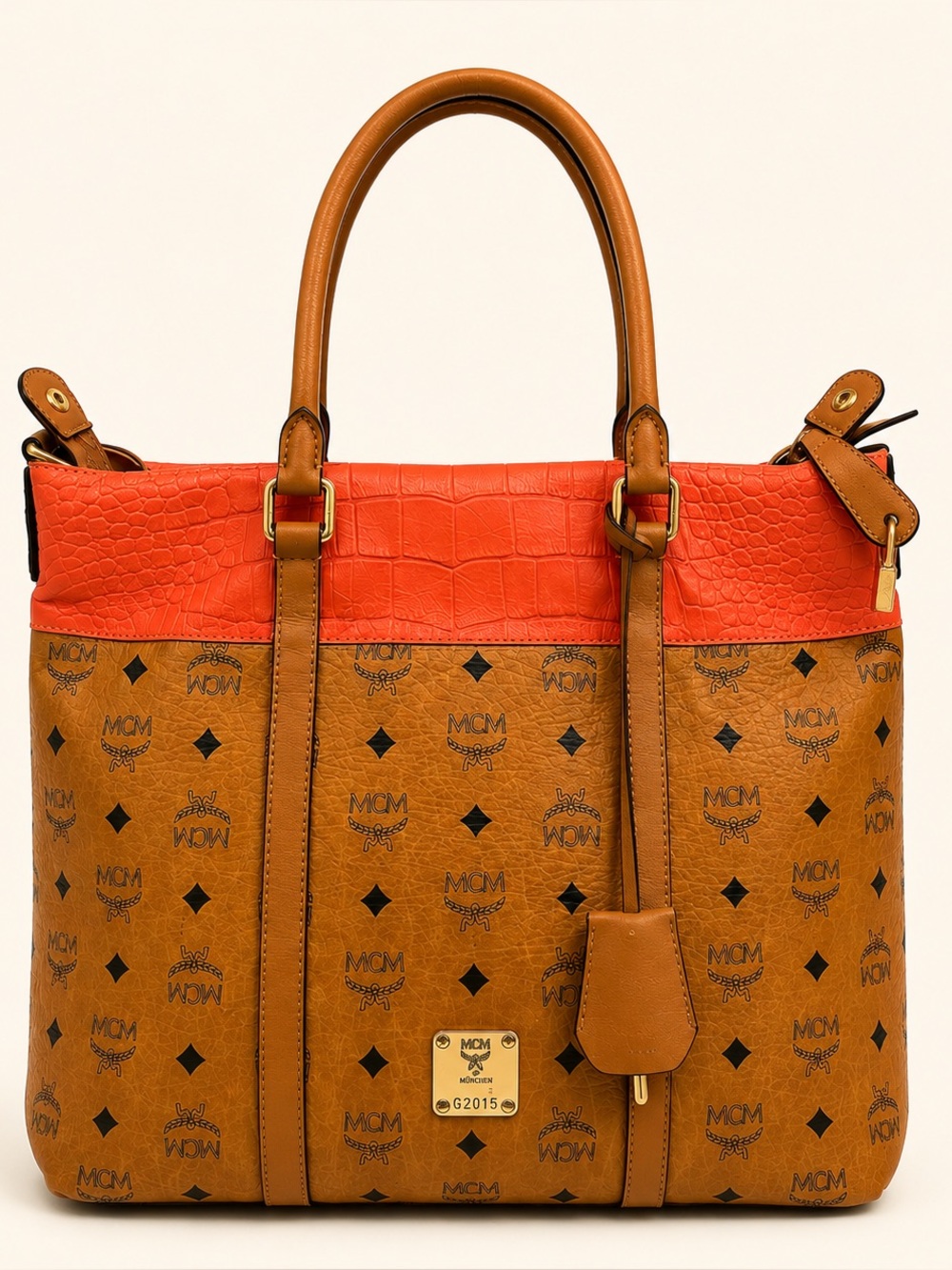 MCM Visetos Shoulder Bag